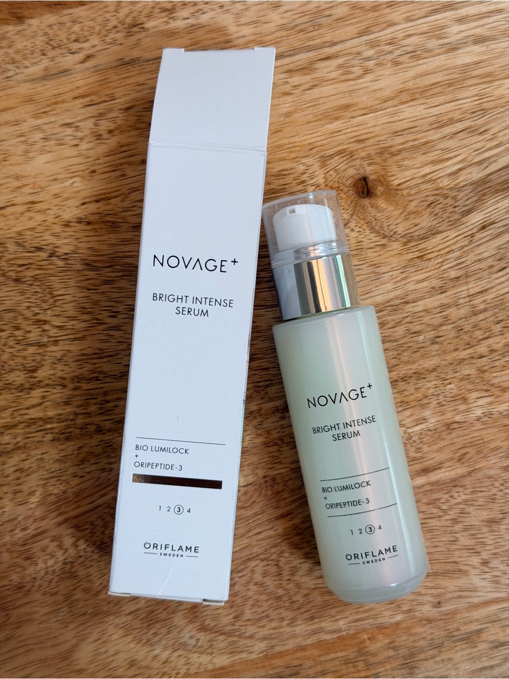 NIB Oriflame NovAge+ Bright Intense Serum